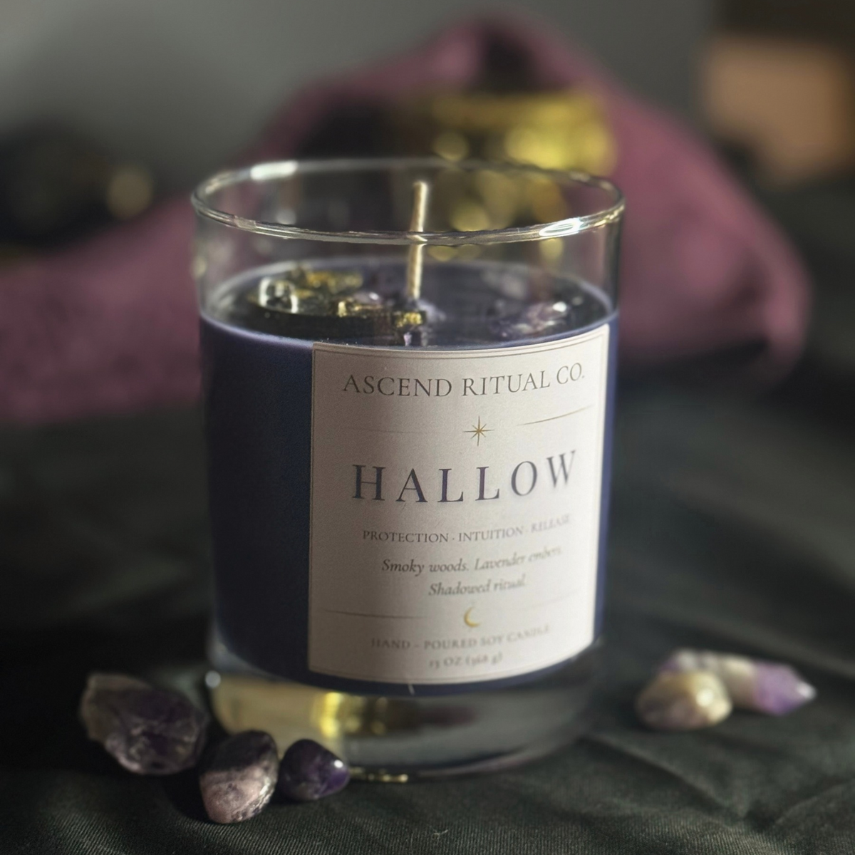 Hallow - 13 oz Halloween Ritual Soy Candle