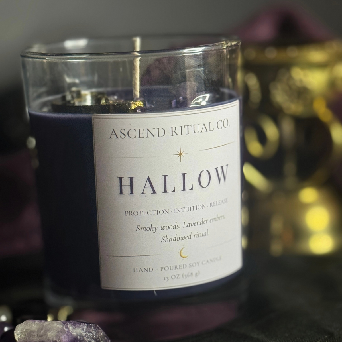 Hallow - 13 oz Halloween Ritual Soy Candle
