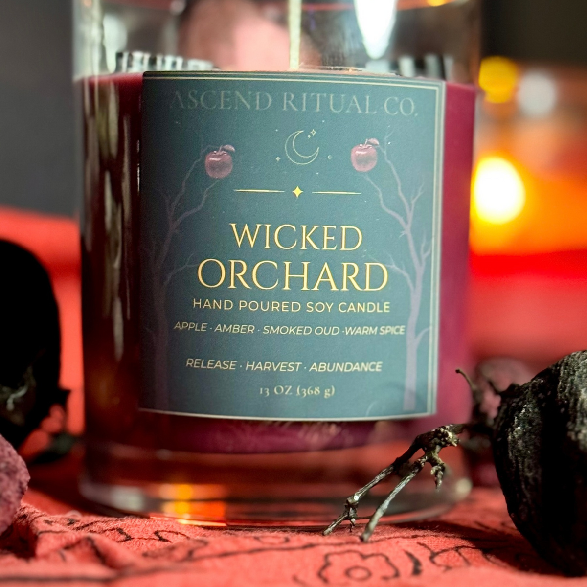 Wicked Orchard - 13 oz Halloween Ritual Soy Candle