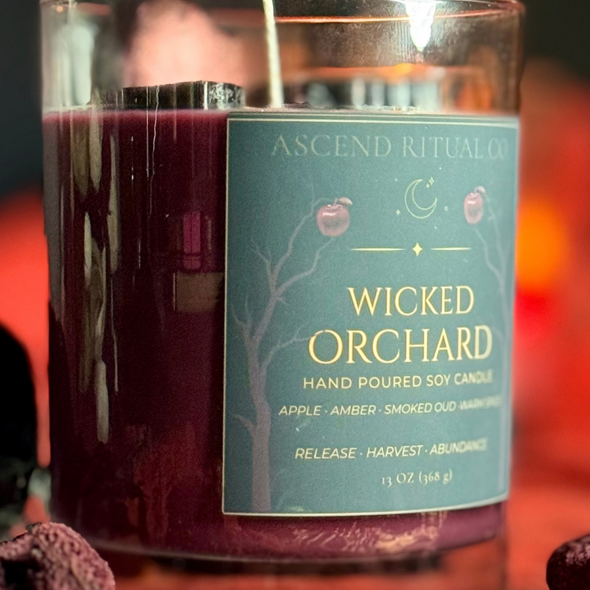 Wicked Orchard - 13 oz Halloween Ritual Soy Candle